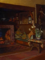 Der Kamin in meinem Studio